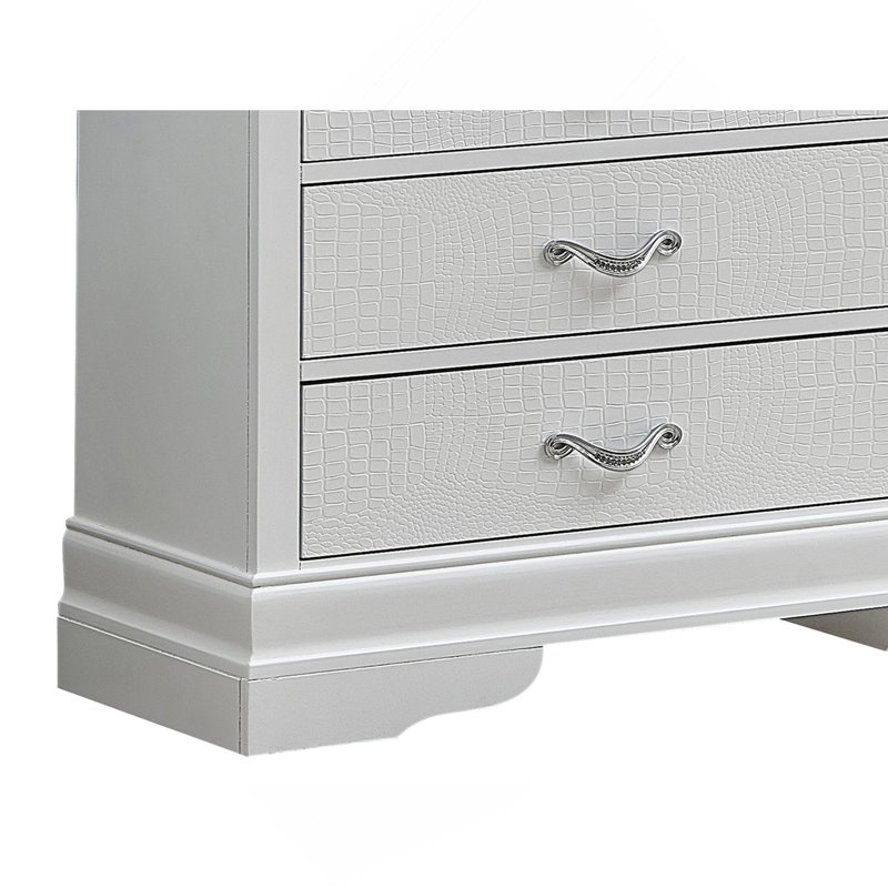 Commode Lorana G6590-D, argent champagne