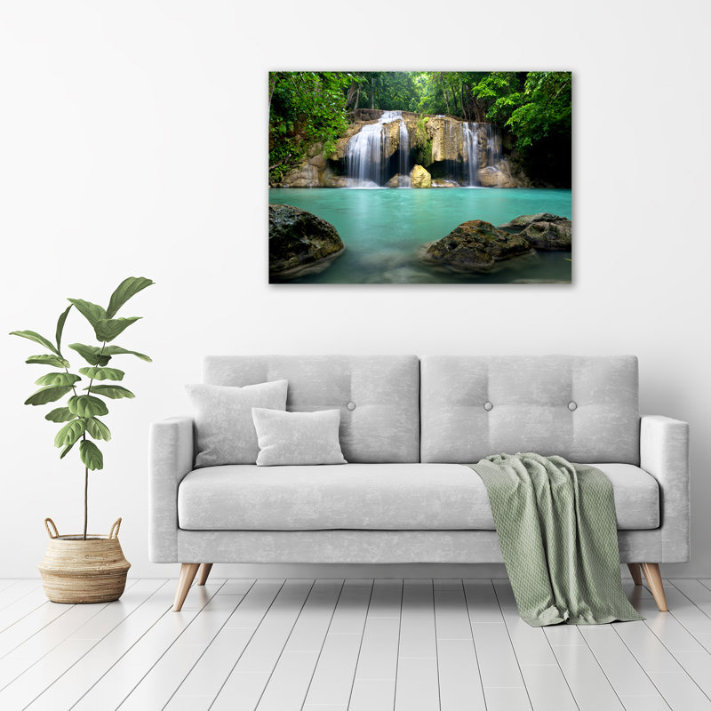 Waterfall - Wrapped Canvas Print