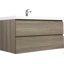 42" Floating Bathroom Vanity with Sink, Wall-Mounted Storage Cabinet with Solid Surface Top Basin and Soft Close Drawers Fully Assembled