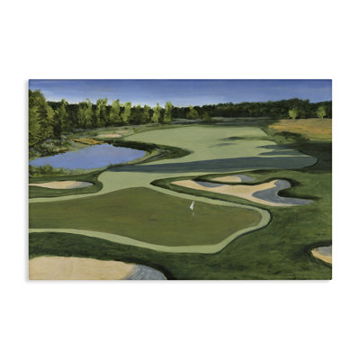 Art mural sur toile Traditional Golf Course par Michael Willett