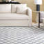 Msr4760 Chelsea Stewart Hand Tufted Wool/Cotton Checkered Rug in Light Blue/Ivory-90584664