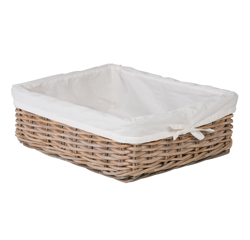 Panier en rotin Ayriauna, H 6 po x l 20 po x p 15 po