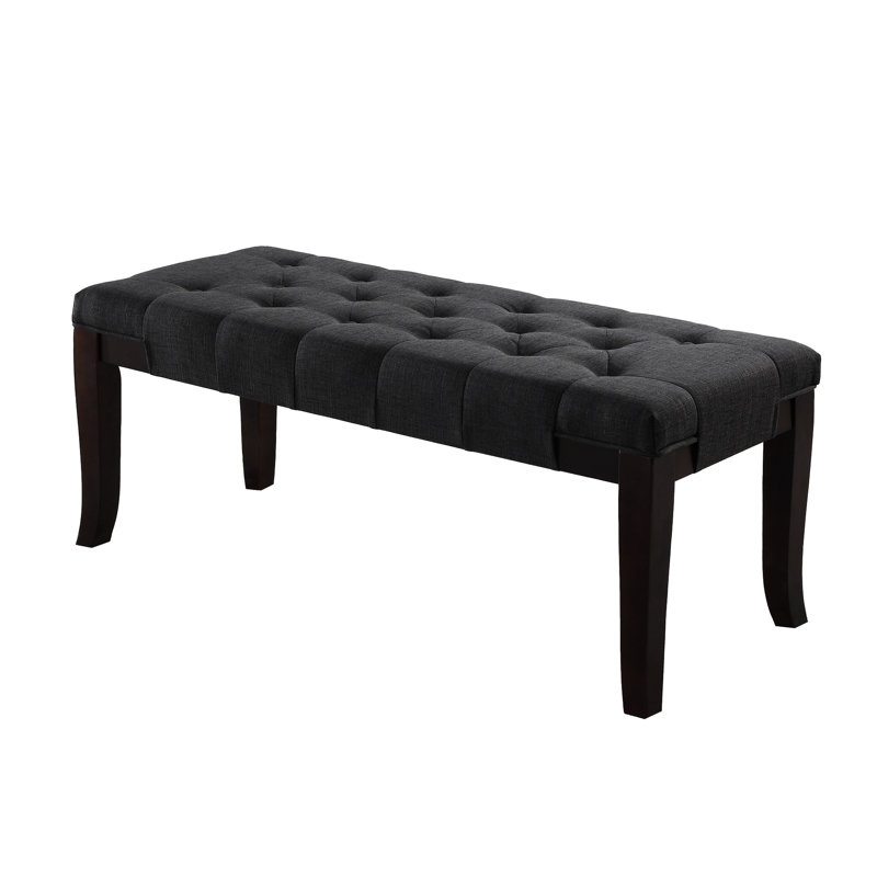 Banc capitonné Linon, tissu