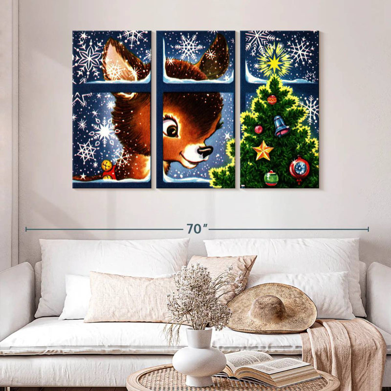 Lelend Xmas Card III, H 32 po x l 50 po