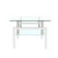 Table basse blanche