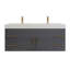Ensemble de meuble-lavabo double 59 po-70381284