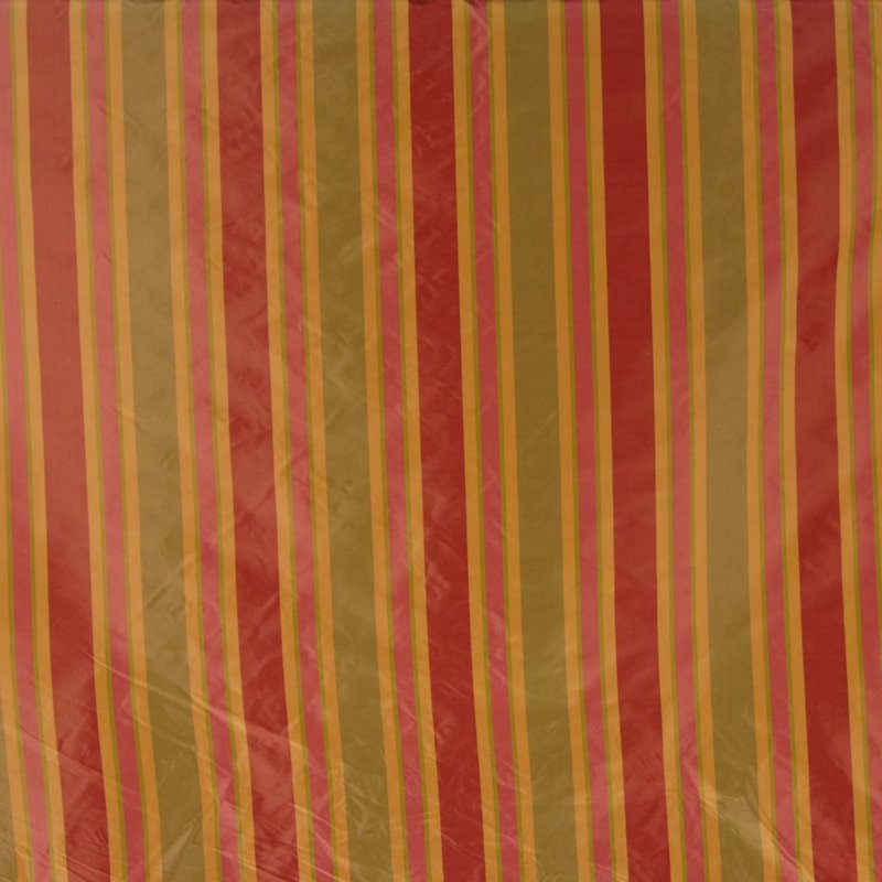 Tissu en soie Premier, Rouge / vert / jaune