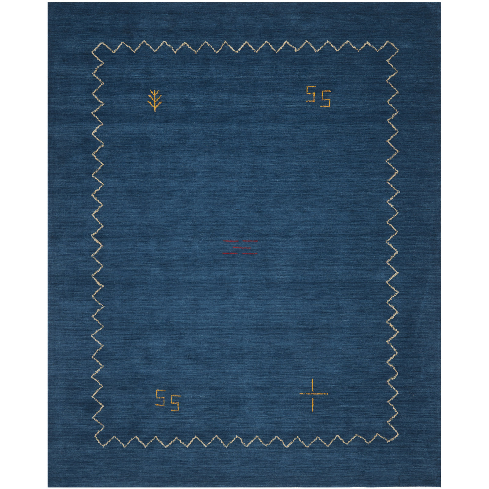Danforth Hand-Woven Flatweave Wool Rug, Rectangle 11' x 15'
