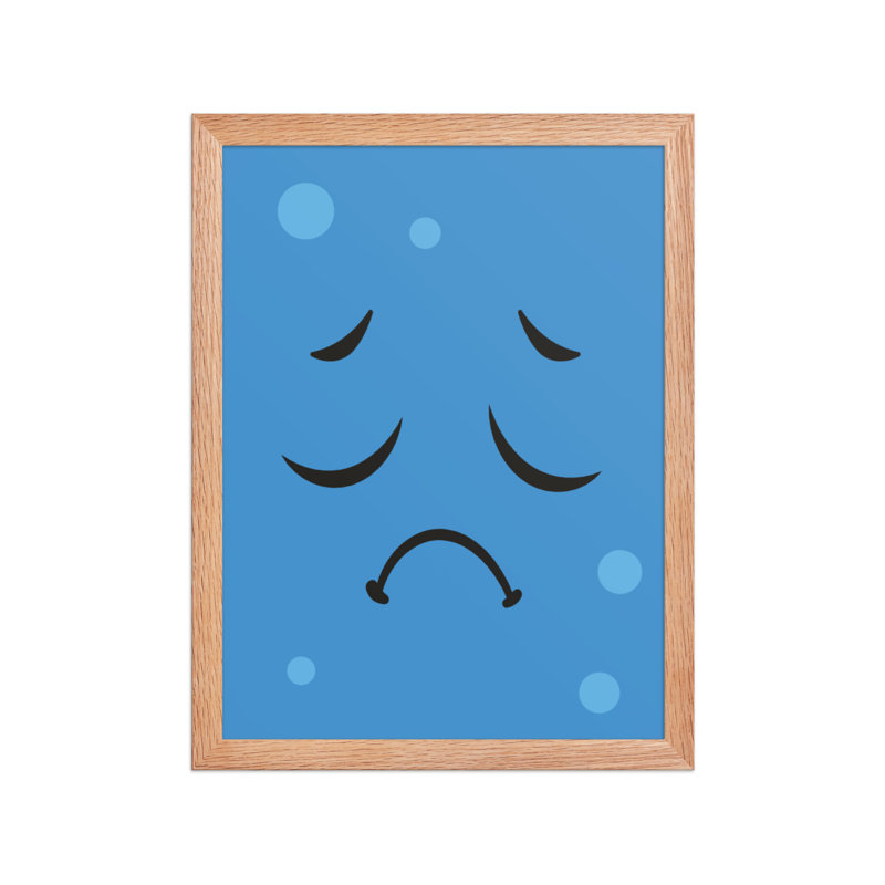 Sad | Framed Poster