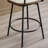 Avriel Modern Swivel and Metal Upholstered Stool-35370856-35370866-51947418