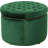 Helotes Tufted Round Cocktail Ottoman-1255671694
