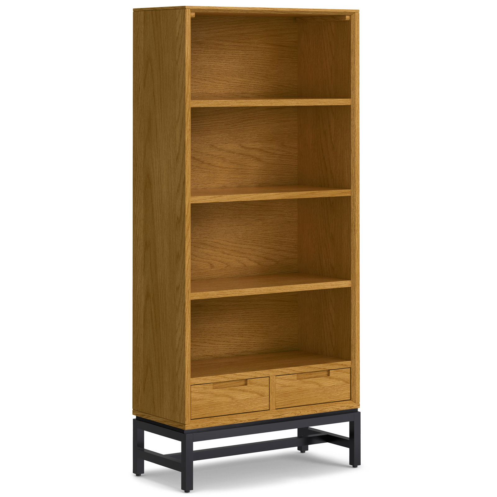 Banting 30" Bookcase, Oak Veneer