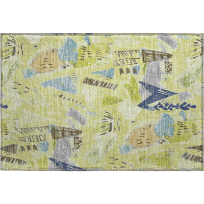 Premium Machine Washable Harjo AMF1573 Modern Rug