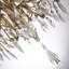 Silver And Distressed Gold 12 Light Chandelier With Flower Inspired Crystals
