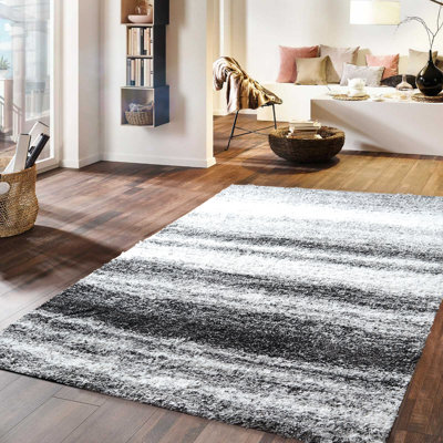 Zooey Striped 120cm X 170cm Area Rug