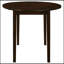 Cappuccino and Tan 3-Piece Dining Set with Drop-Leaf, Perfect for Small Spaces and Stylish Comfort