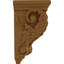 Petit corbeau en bois d'acanthe, l 3 1/2 po x P 4 po x H 7 po (paquet de 4)-91263464