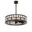 Mission LED Downrod Ceiling Fan