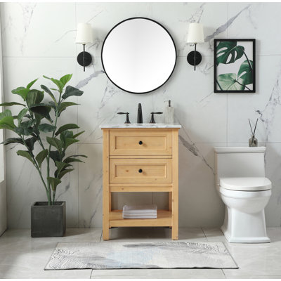 Ensemble de meuble-lavabo simple 24 po Narron