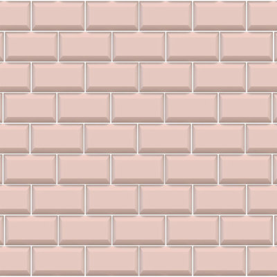 14cm W x 28cm L Aluminum Peel and Stick Subway Tile