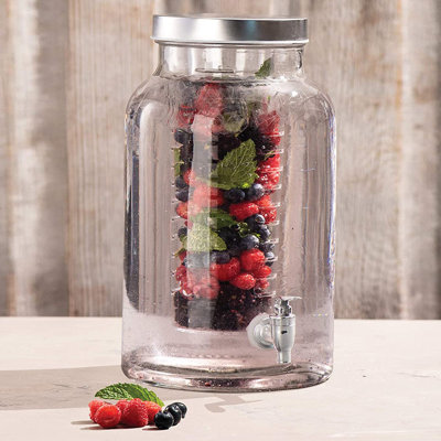 Nedelia 192oz. Glass Beverage Dispenser
