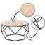 Alekos Abstract Coffee Table-1174270231