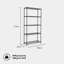 80cm W Steel Height -Adjustable Shelving Unit-66223279