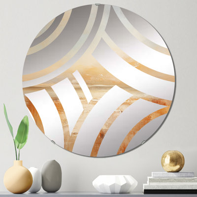 Gelso - Centre Wave Decorative Mirror