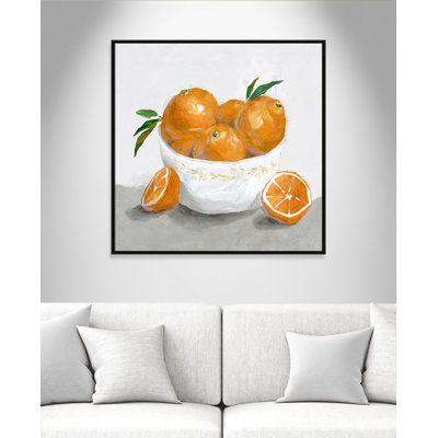 Abbaye «Oranges» par Isabelle Z - reproduction d'art