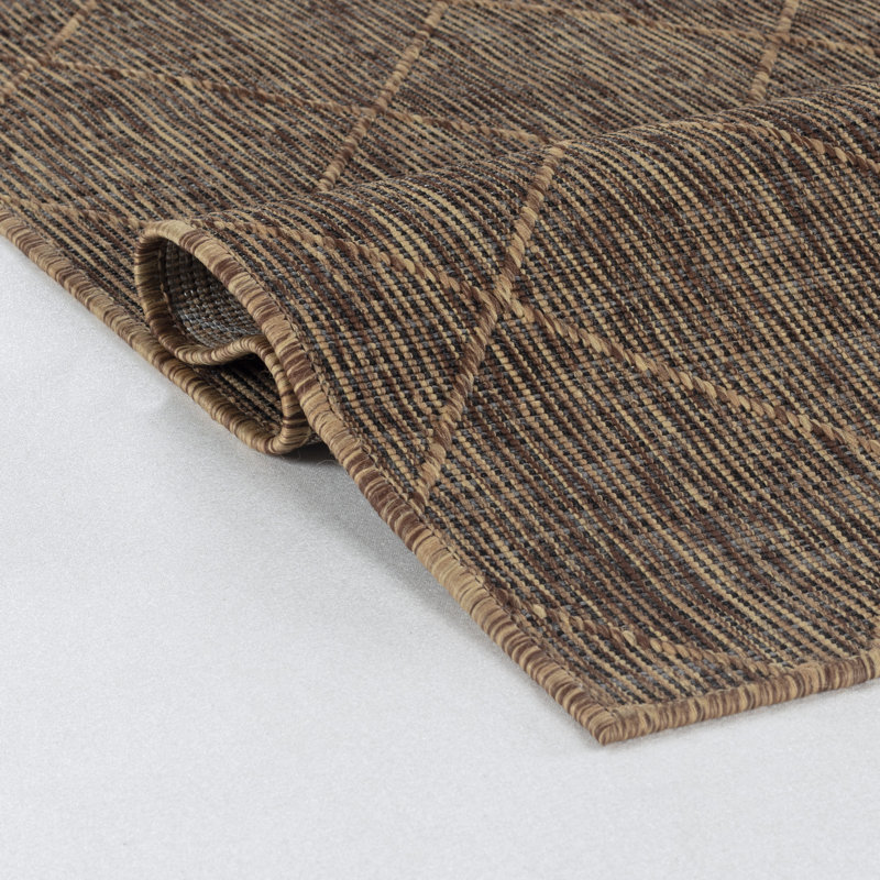 Tapis intérieur / extérieur rectangulaire Marat, Rectangle 7 pi 8 po x 10 pi 8 po
