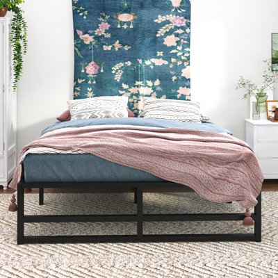 Aula 14'' Metal Platform Bed