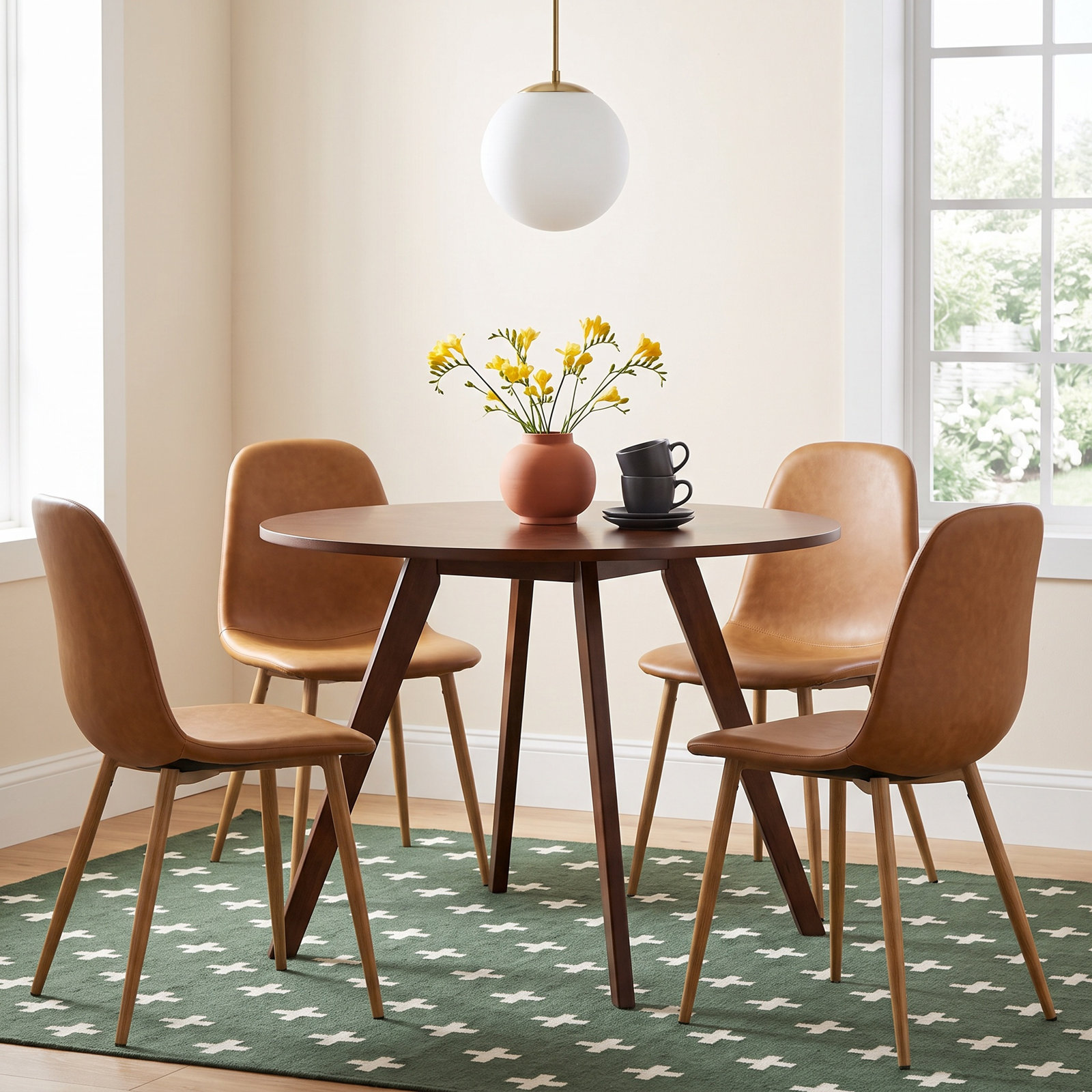 Cavato 39.4'' Round Dining Table