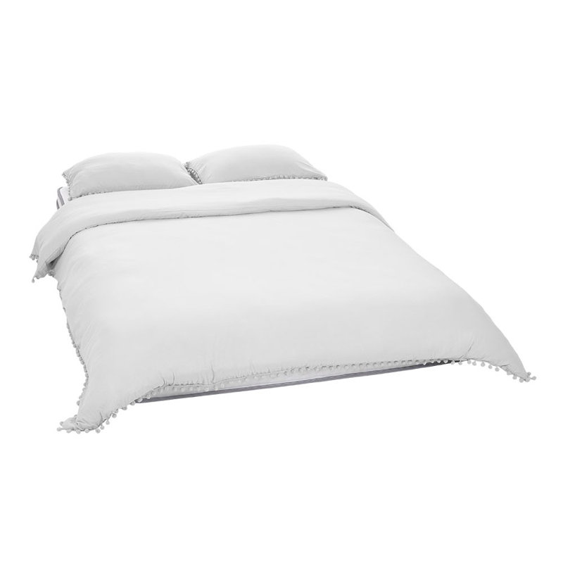 Standard Pillow Case, Small Double (4'), White