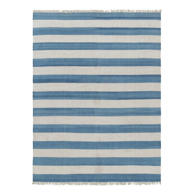 Kilim & Flat Weave One-of-a-Kind 7'7X9'10 Area Rug