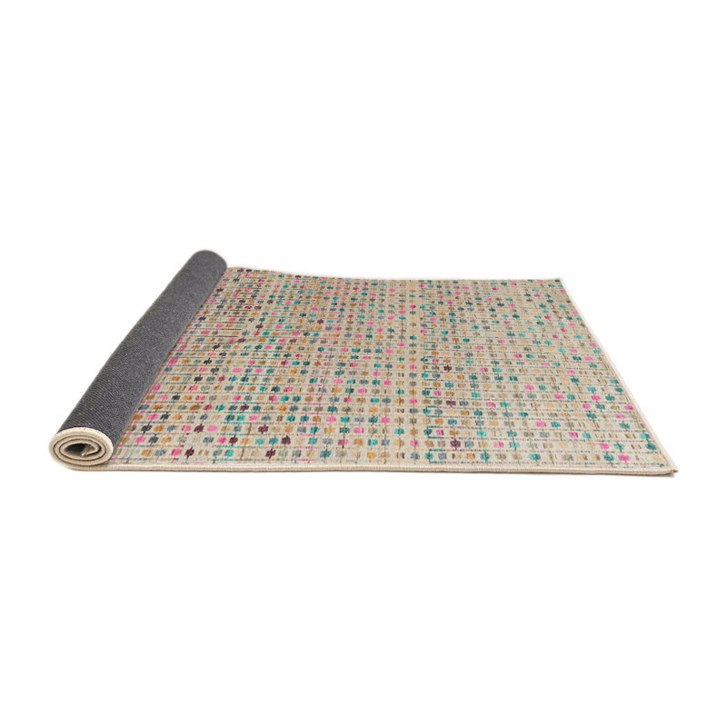 Tapis abstrait moderne 4756, Rond 6 pi