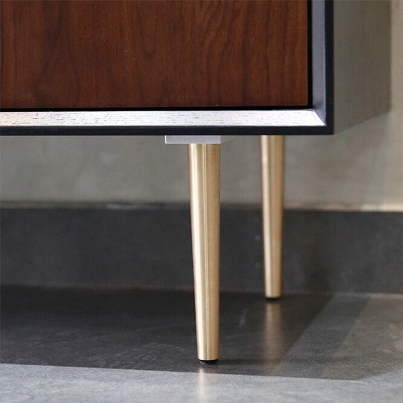 Buffet minimaliste en bois massif multifonctionnel