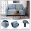 Couch Comfortable Sectional Couches set 1+2+3-100981486