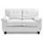 White Faux Leather selected