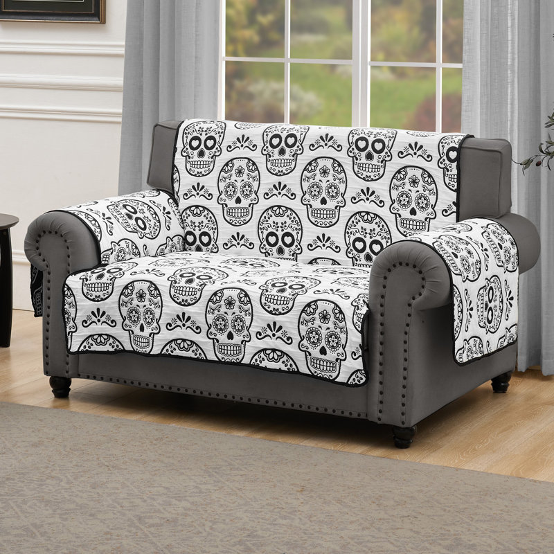 Housse réversible Sugar Skull, Loveseat