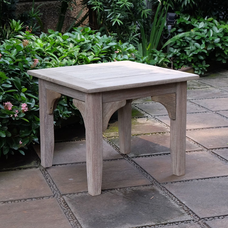 Table d'appoint Summerton, Gris patiné