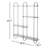 Metal 4 Tiered Shelf