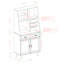 Armoire de rangement à 4 tiroirs Fairlin-1422208435