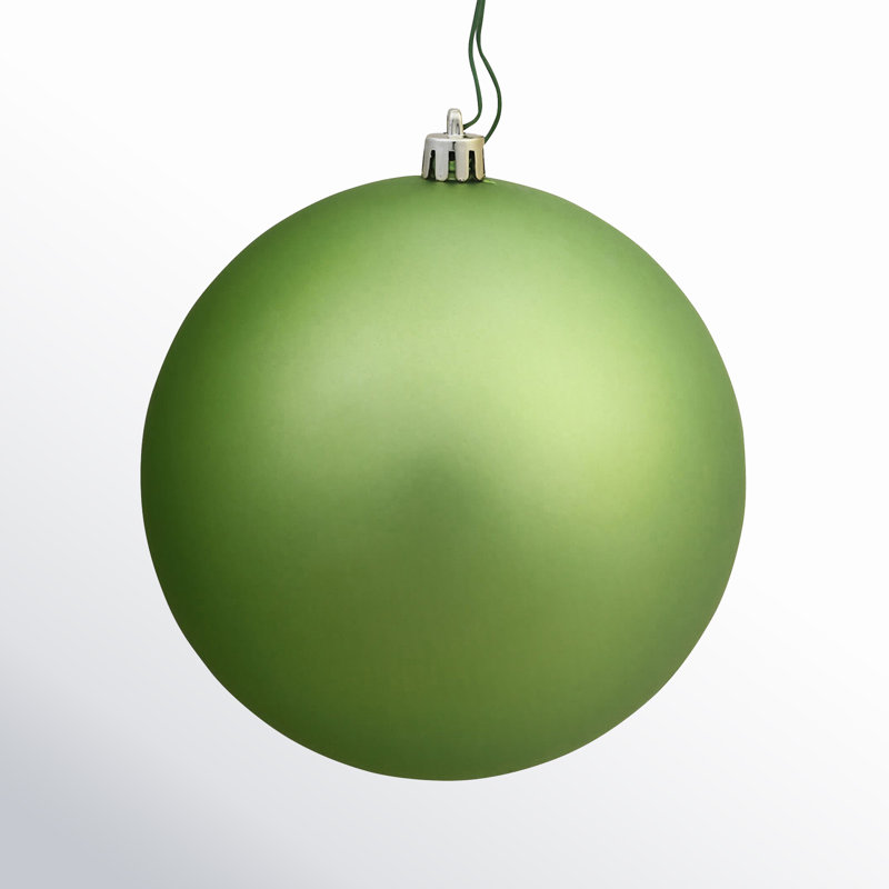 Décoration de boule décorative des Fêtes, 2.75", Limette