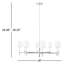 Capri 4 - Light Chandelier-115987144