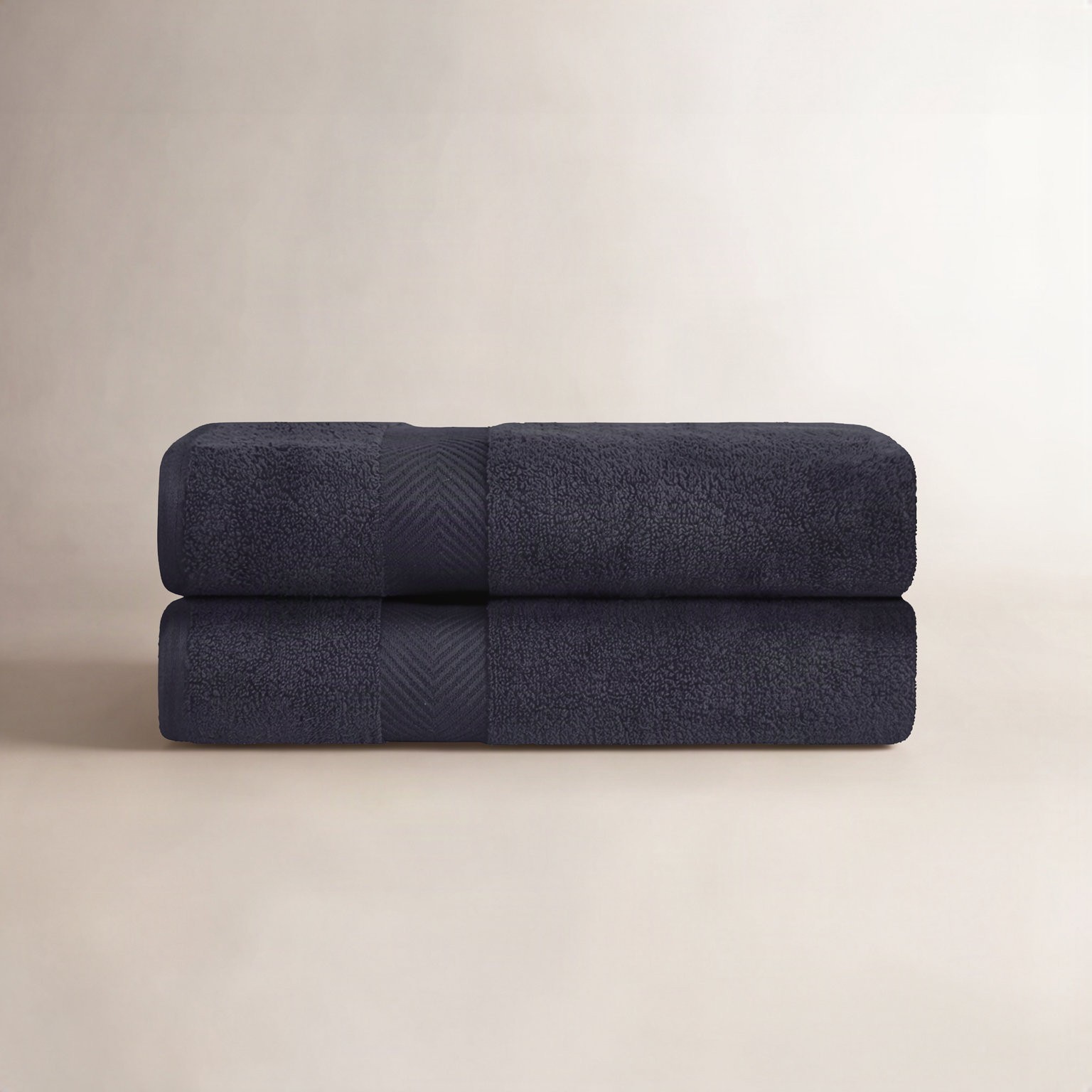 Hamachi Cotton Bath Sheet, Black