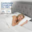  Pillow Memory Foam for Side Sleeper Neck Pain Relief Adjustable Comfort