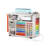 Craft Organizers And Storage Cart With Extendable Desktop, Power Outlet, Drawer & Vinyl Roll Holders, White