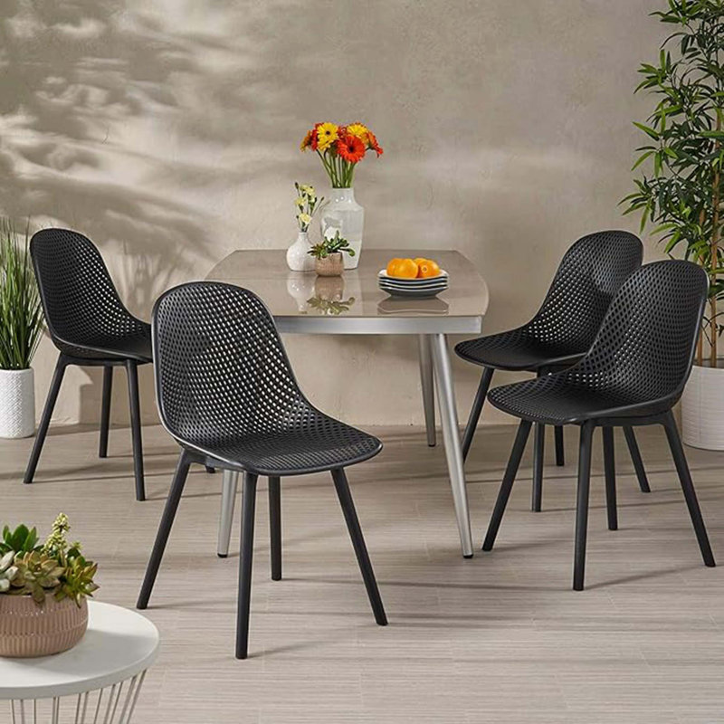 Chaise Posey (ensemble de 4), Noir