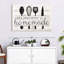 «Happiness Is Hommade Kitchen Tools», reproduction sur toile-124926147