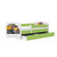 Cicero Drawer Convertible Bed and Mattress-936590855-936590850